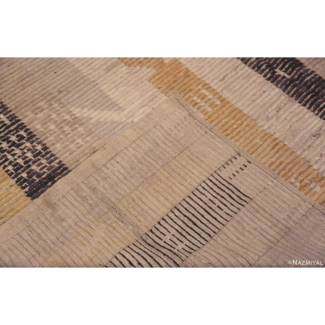 Textile Nazmiyal Collection Tribal Geometric Contemporary Area Rug For Sale - Image 7 of 7