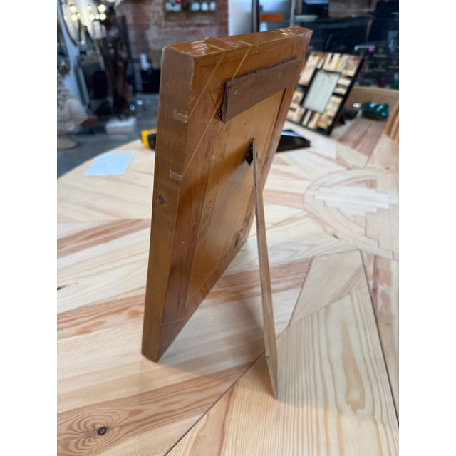 Modern Vintage Aurora Made in Italy Wooden Picture Frame For Sale - Image 3 of 6