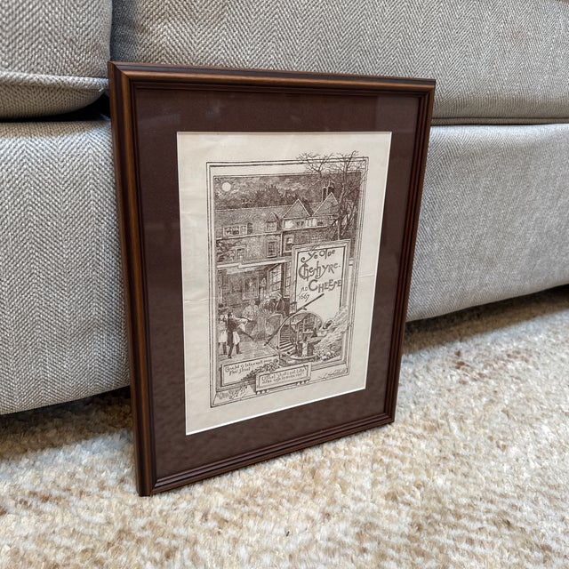 Design Plus Gallery presents a Vintage London Pub Ye Olde Cheshire Cheese Menu. How cool is this vintage menu from the...