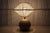 Travertine ball table lamp Travertine remains a highly decorative material and goes everywhere. On this ball-shaped lamp,...