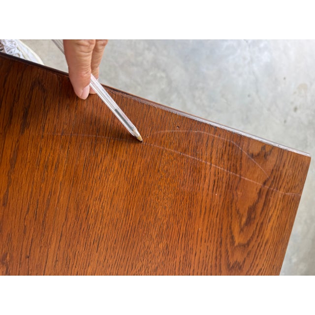 Pair of Drexel Studio Wooden Nightstands With Four Drawers & Pull-Out Tray For Sale - Image 15 of 18
