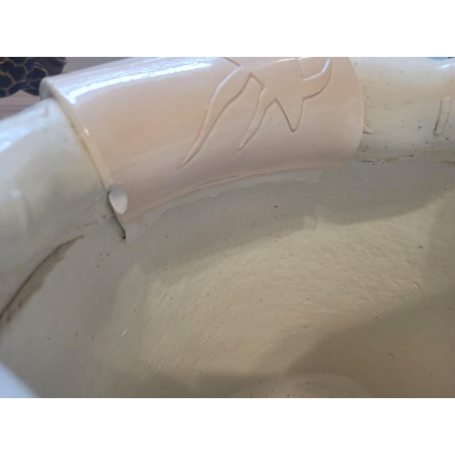 Vintage Aztec Demery 1988 Plaster Folded Shopping Bag Sculpture Room Decor Art For Sale - Image 10 of 10