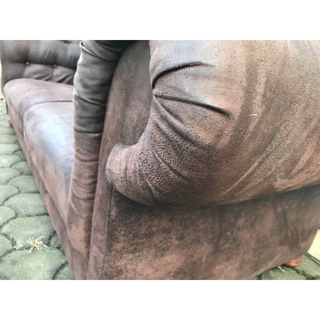Chesterfield Style Couch Sofa, 1990s For Sale - Image 10 of 18