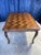 1950s Country French Oak Retractable Dining Table With a Marquetry Top For Sale In Philadelphia - Image 6 of 12