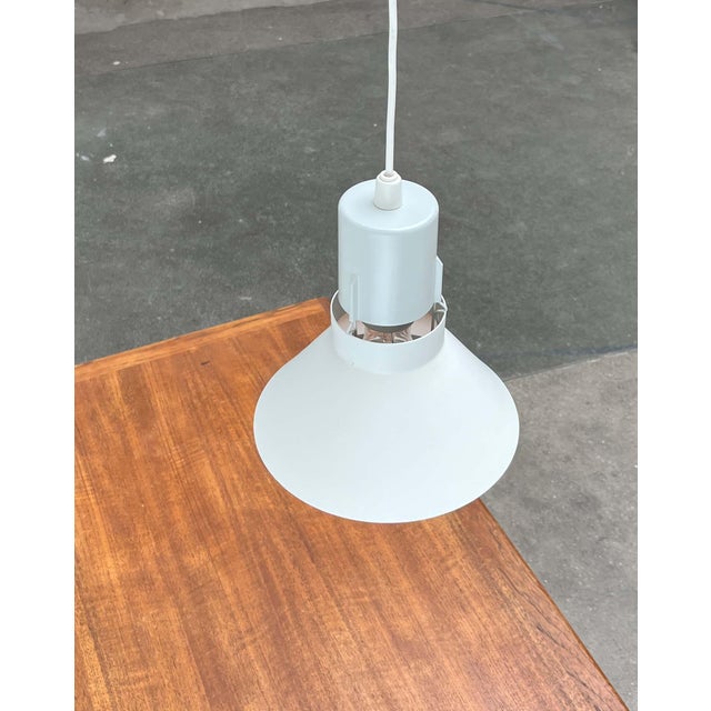 Mid-Century Modern Minimalist Danish Type 17253 Metal Pendant Lamp from Louis Poulsen, 1960s For Sale - Image 6 of 18