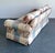 Wood Vintage Cowton and Tout “Tortola Seashells” Printed Three Seat Sofa For Sale - Image 7 of 12