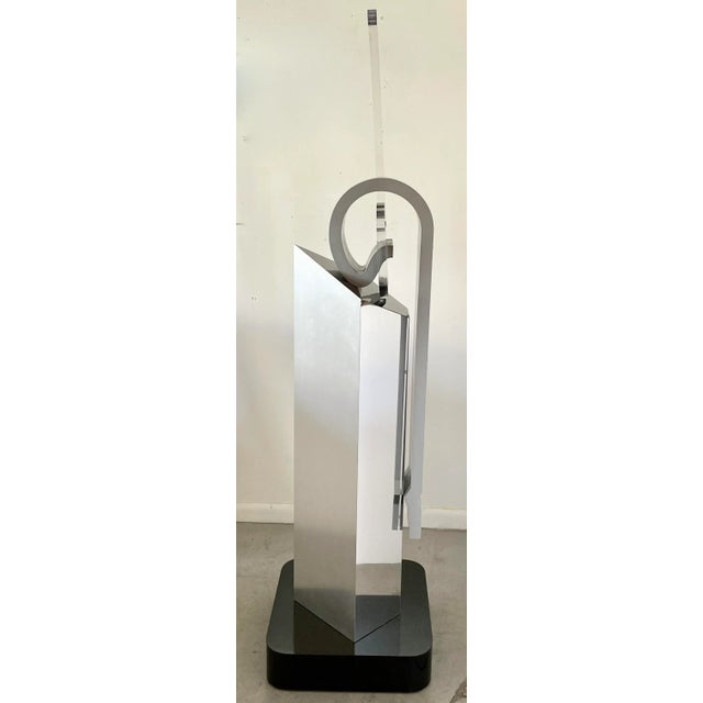 Postmodern Tower Sculpture From 80's For Sale - Image 4 of 13