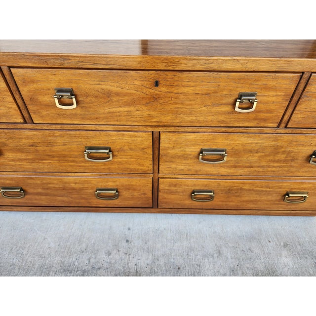 Mid-Century Modern MCM Dresser Windwood by Drexel For Sale - Image 3 of 12