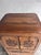 Art Deco French Oak Cabinet with Marble Top, 1930 For Sale - Image 11 of 14