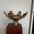 Mid-Century Modern 19" Two-Tone Monkey Pod Wood Lotus Petal Pedestal Centerpiece For Sale - Image 14 of 17