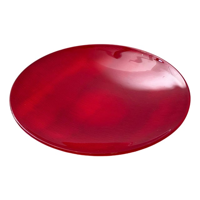 Glass Fruit Bowl by Baldwin & Guggisberg, Nonfoux, 1996 For Sale