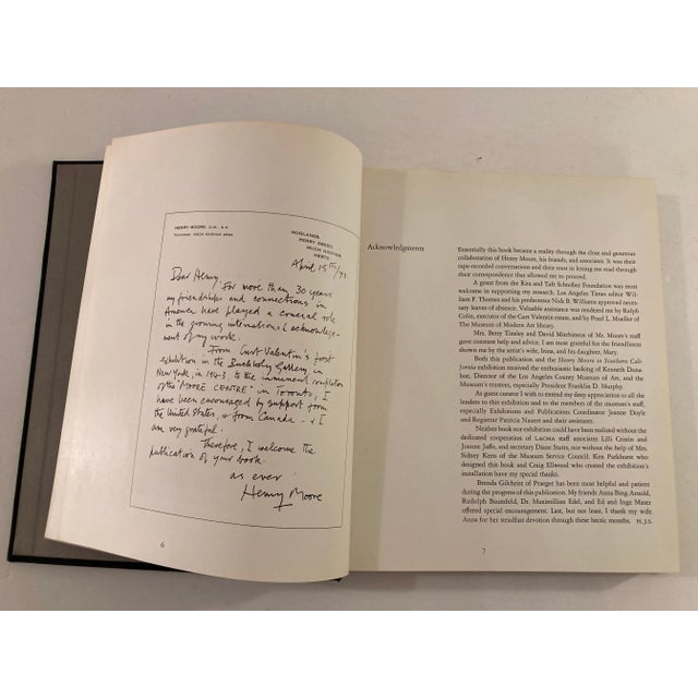 Henri Moore in America Collectible Art Book, 1973 For Sale - Image 9 of 13