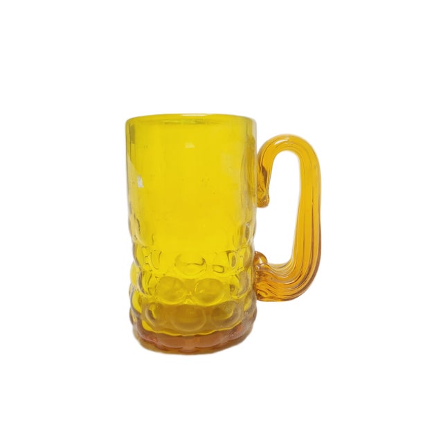 Glass Beer Cup by J. Słuczan-Orkusz for Cracow Institute for Glassworks, Poland, 1970s For Sale - Image 7 of 7