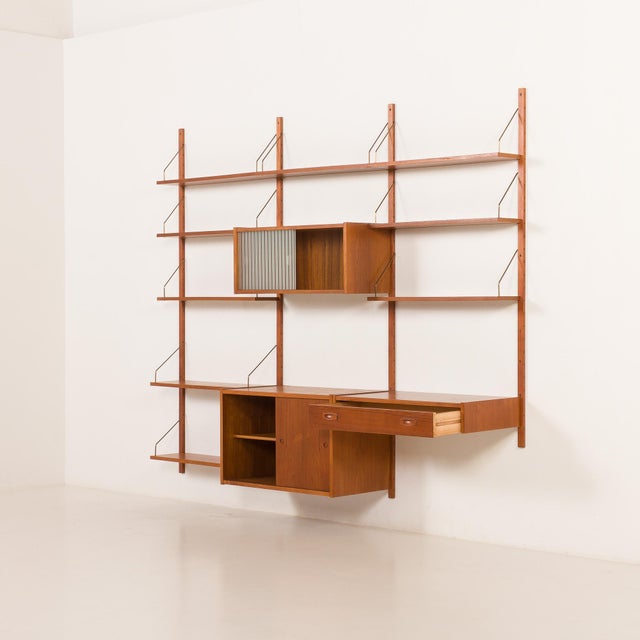1960s Teak Shelving Unit by Preben Sorensen for PS System, Randers, 1960s For Sale - Image 5 of 18