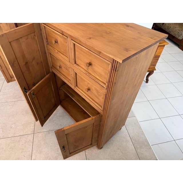 Rustic Shop Chest in Wood For Sale - Image 11 of 18