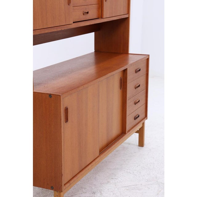 Vintage Teak Bookcase, 1960s For Sale - Image 15 of 18
