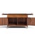 John Kapel for Glenn of California Mid Century Walnut Drop Leaf Expandable Bar Cart For Sale - Image 12 of 15