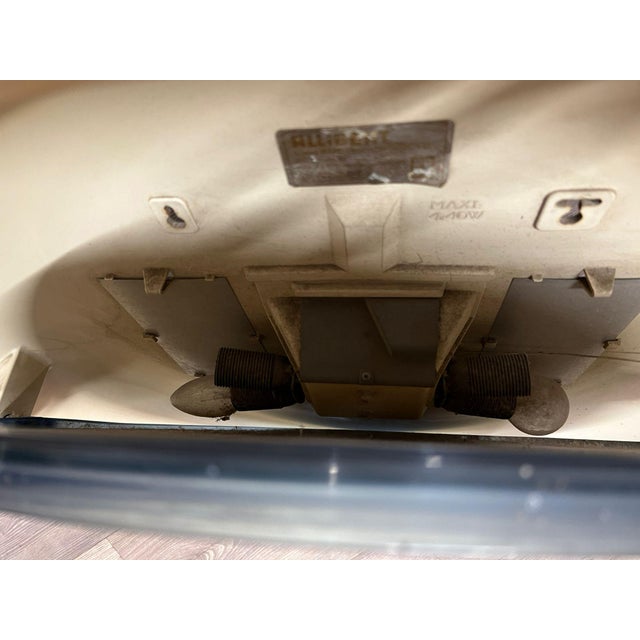 Vintage backlit mirror designed by ALLIBERT ITALIA This piece has an attribution mark, I am sure that it is completely...