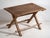 Brown Antique X-Shape Dining Table, 1920s For Sale - Image 8 of 15