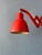 Mid-Century Modern Red Hala Scissor Wall Lamp For Sale - Image 11 of 13