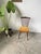 Brown Side Chair with Minuet Yellow Seat from Baumann, 1960s For Sale - Image 8 of 18