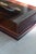 1970s Vintage Mahogany Coffee Table with Glass Top, 1970s For Sale - Image 5 of 11