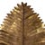 Group of Three Vintage Metal Palm Leaf Sculptures For Sale - Image 9 of 10