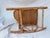 Wood Vintage MCM French Style Rattan Bamboo Wicker Back Rocker For Sale - Image 7 of 8