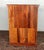 Auburn Solid Reclaimed Teak Wood Cabinet With Glass-Fronted Doors & Decorative Moldings For Sale - Image 8 of 8