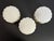 Mid-Century Modern 1970s Frosted Glass Scallop Shell Wall Lights - Set of Three For Sale - Image 3 of 18