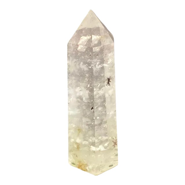 Clear Crystal Quartz Obelisk For Sale