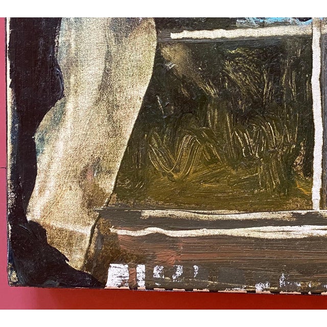 Ronan Barrot, The Storm from the Window of Our Book, 2006, Oil Painting For Sale - Image 6 of 9