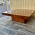 Mid-Century Modern Fully Refinished Mid Century Modern Handcrafted Wood Coffee Table. Circa 1970s For Sale - Image 3 of 17