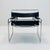 Marcel Breuer Italian Leather B3 Lounge Chair by Marcel Breuer for Fasem, 1980s For Sale - Image 4 of 11