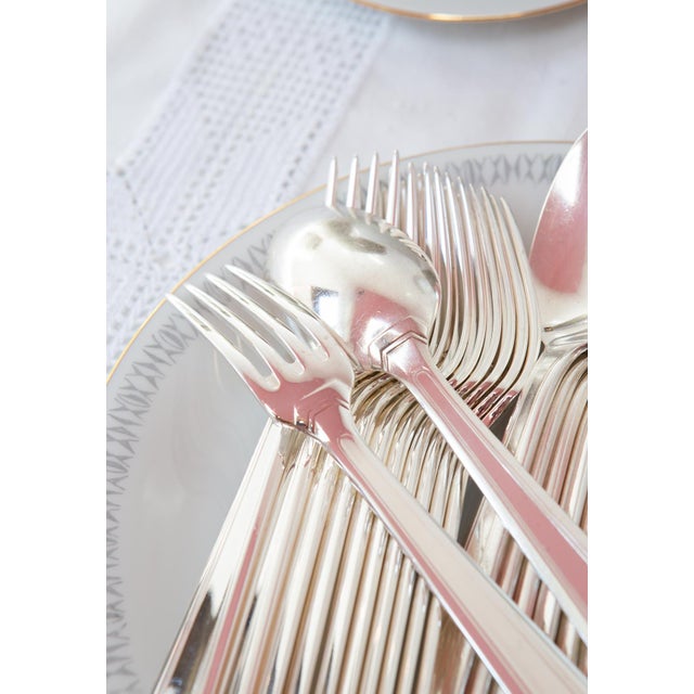 1930s Vintage Cutlery Set for Eleven, 1930s, Set of 23 For Sale - Image 5 of 10