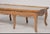 French Late 20th Century Judson Rothschild Italian Rococo Louis XV Style Coffee Table | Distressed Walnut Finish For Sale - Image 3 of 6