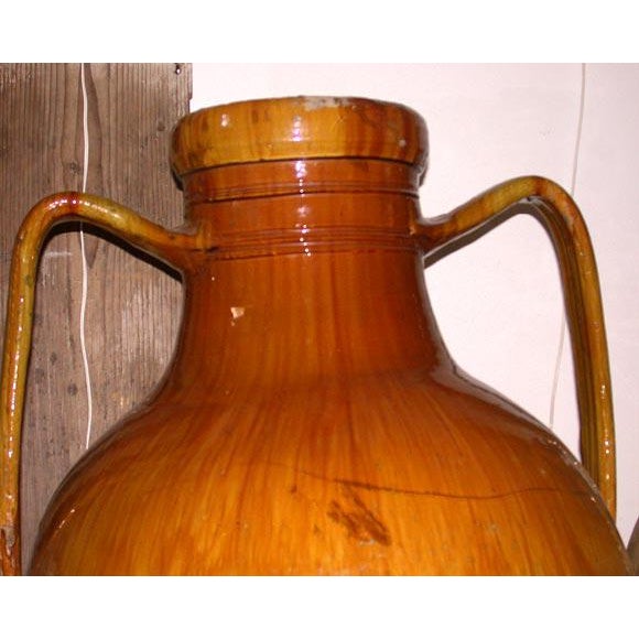 Mid 20th Century Southern Italian Terra Cotta Olive Oil Jars For Sale - Image 5 of 7
