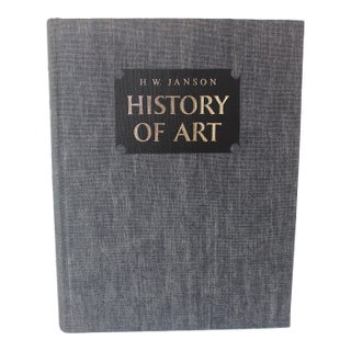 1969 History of Art Art Book H. W. Janson, Hardcover For Sale