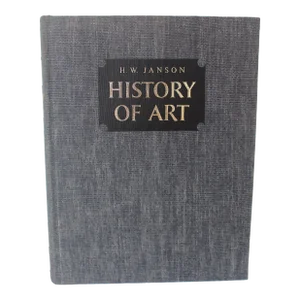 1969 History of Art Art Book H. W. Janson, Hardcover
