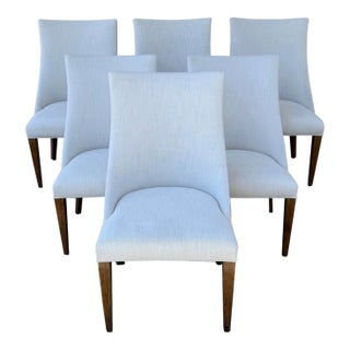 Restoration Hardware Ella Dining Chairs, Set of Six For Sale