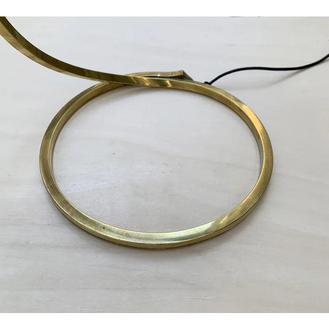 Leaf Lamp by Tommaso Barbi, 1970s For Sale - Image 4 of 5