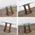 Brown Vintage Rustic StavOak Dining Game Table & 4 Chairs From Jack Daniels’ Barrel Staves by Jobie G. Redmond 1981 For Sale - Image 8 of 13