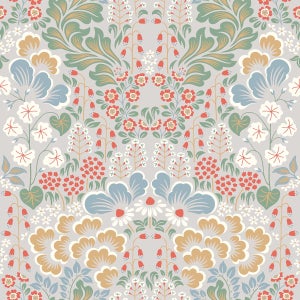 SAMPLE - Boråstapeter Blomstervall Wallpaper In Multi