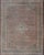 Distressed Antique Sultanabad Rug in Faded Red Background and Brown Border For Sale - Image 13 of 13