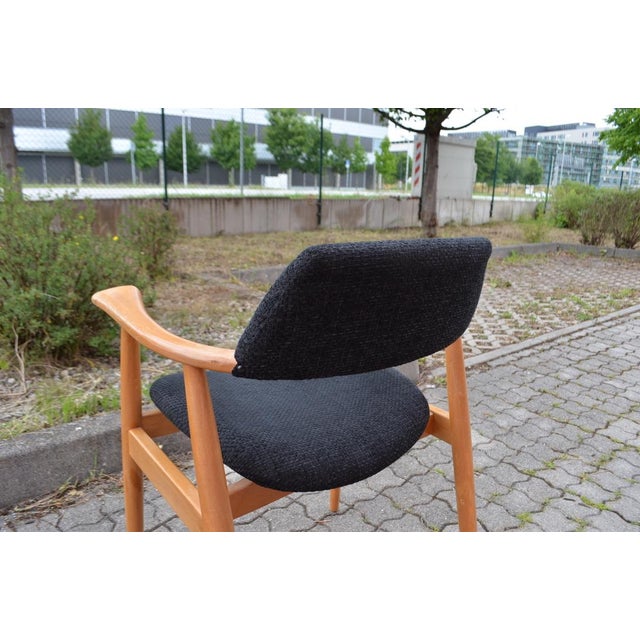 Model 411 Armchair by Hartmut Lohmeyer for Wilkhahn, 1950s, Set of 4 For Sale - Image 17 of 18