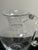 1980s Signed Simon Pierce Shelburne Clear Hand-Blown Glass Pitcher With Handle and Pour Spout 6.6" Tall Set of Two(2) For Sale - Image 10 of 10