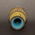 Vintage Chinese Gilt Copper Enamel "Bird & Flower" Vase, Qianlong Mark - 663g For Sale - Image 9 of 9