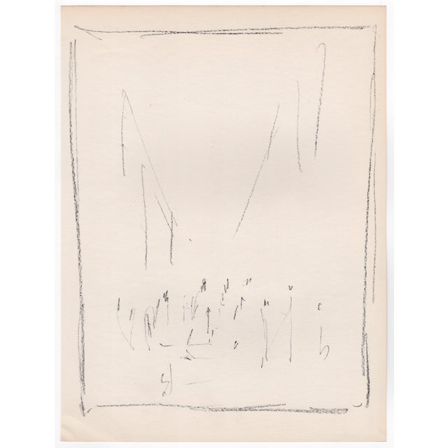 Alberto Giacometti (1901-1966) La Rue (front) and L'Arbre (back) Street (front) and Tree (back) Two Original Lithographs...