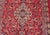 Vintage Persian Isfahan Rug With Red Field and Ivory Medallion Design For Sale In Atlanta - Image 6 of 13