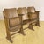 Three-Seat Cinema Bench in Wood and Poplar Plywood, 1950s For Sale - Image 13 of 18